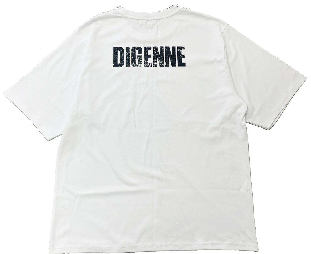D4CUP どくらアレクフォトTシャツ(黒)/ディゲンヌTシャツ(白)