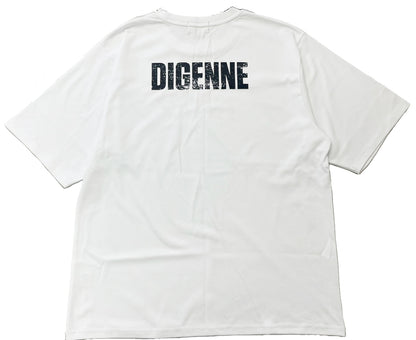 D4CUP どくらアレクフォトTシャツ(黒)/ディゲンヌTシャツ(白)