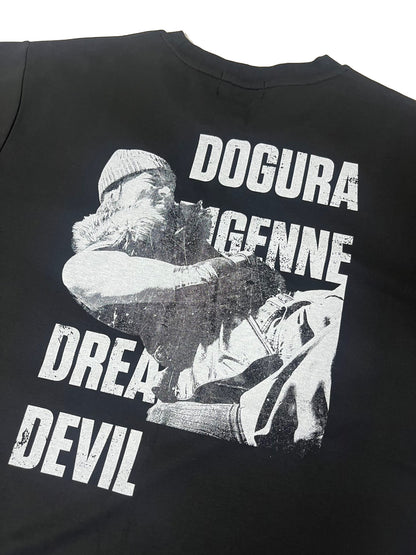 D4CUP どくらアレクフォトTシャツ(黒)/ディゲンヌTシャツ(白)